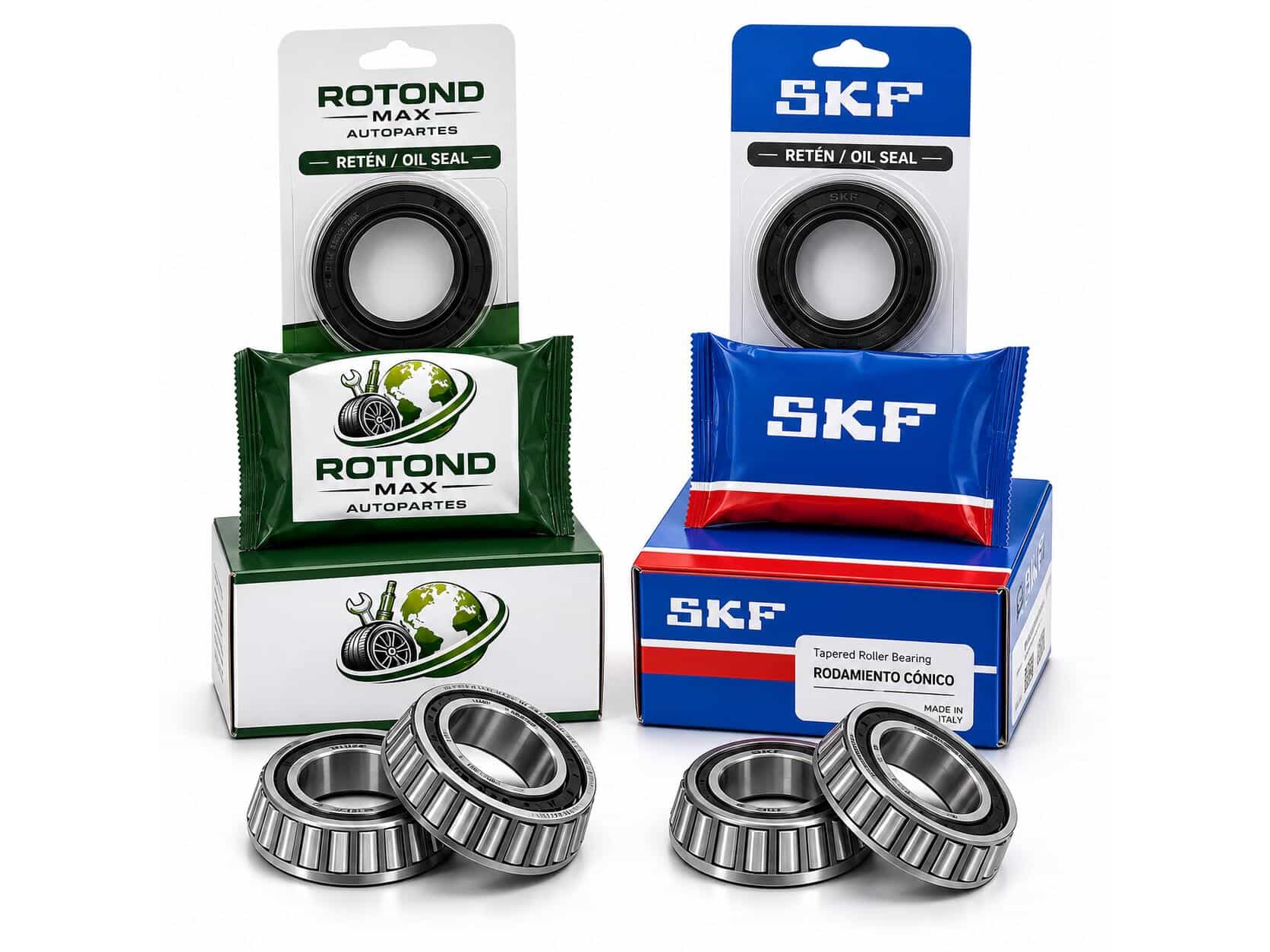 KIT RULEMAN TRASERO RM4544 CORSA PRISMA AGILE