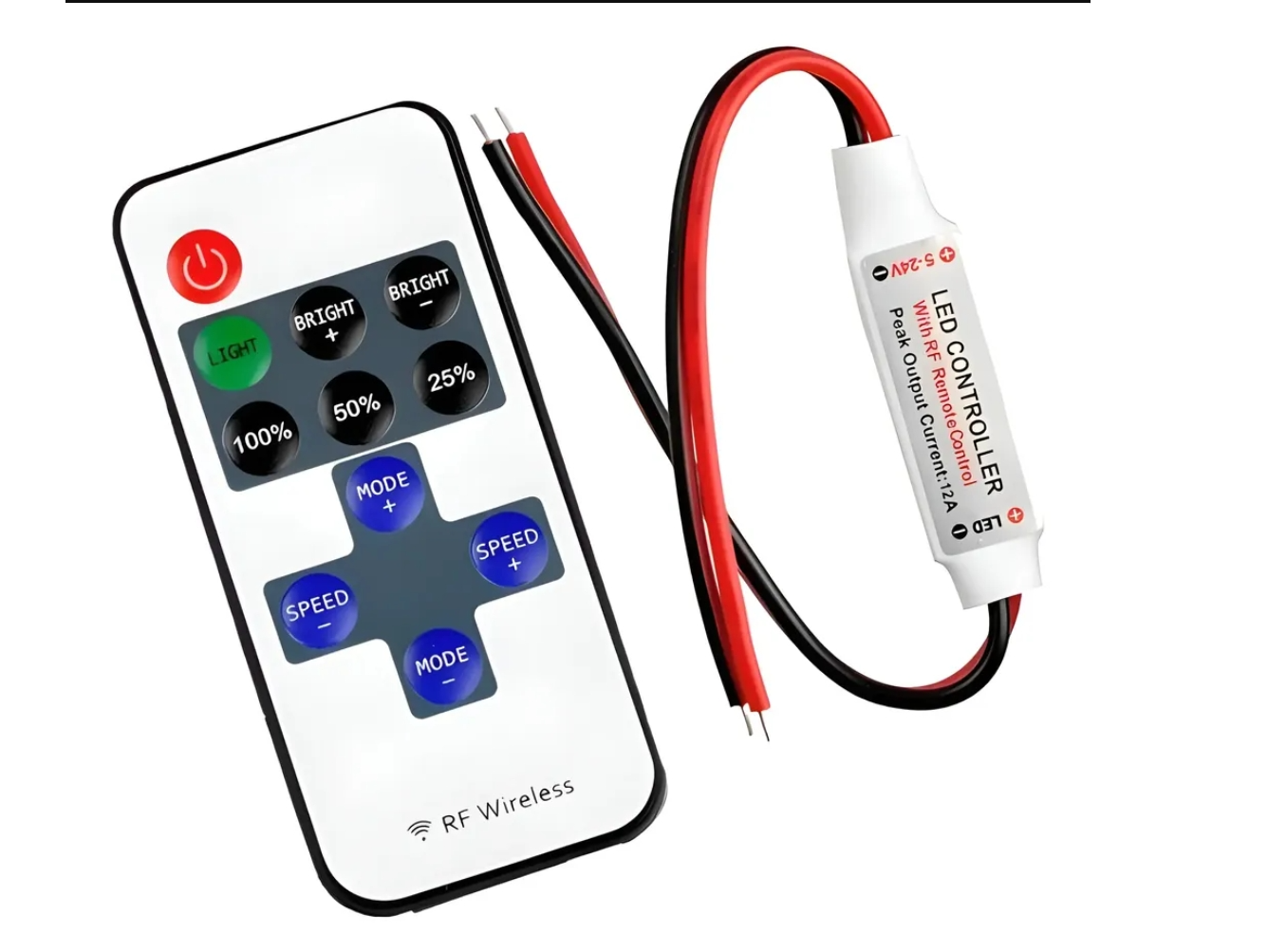 Dimmer/ secuenciador con control 12A
