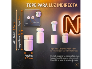 Tope para luz indirecta de nmglaser