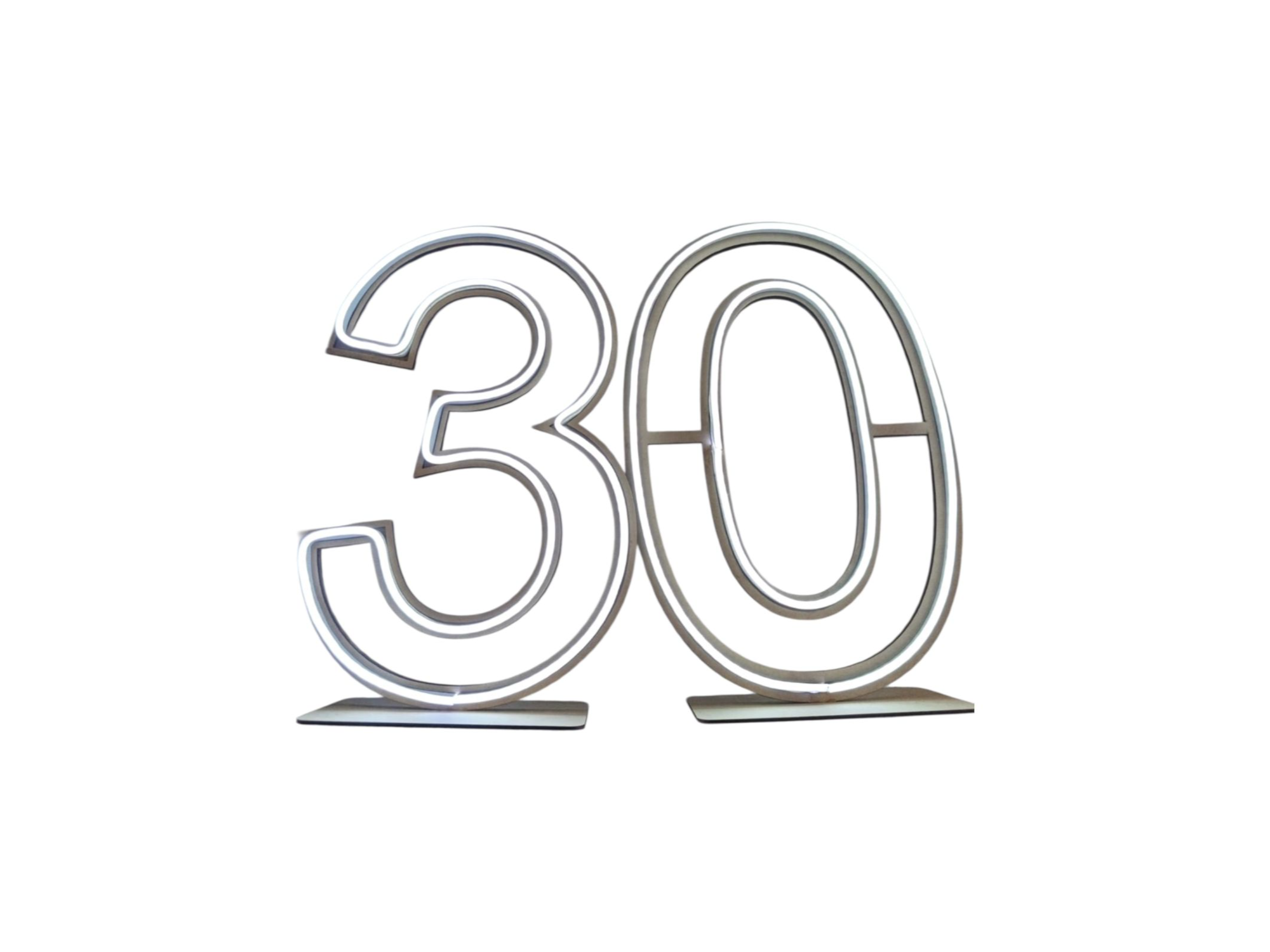 Número 50cm BLANCO FRIO