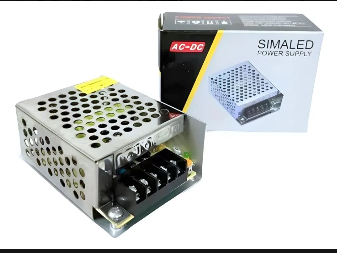 Fuente metálica  switchingh 12v-5A Simaled