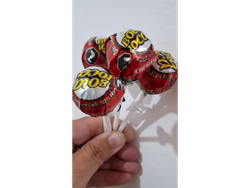 Chupetin Bola Loca Sandia Relleno c Chile