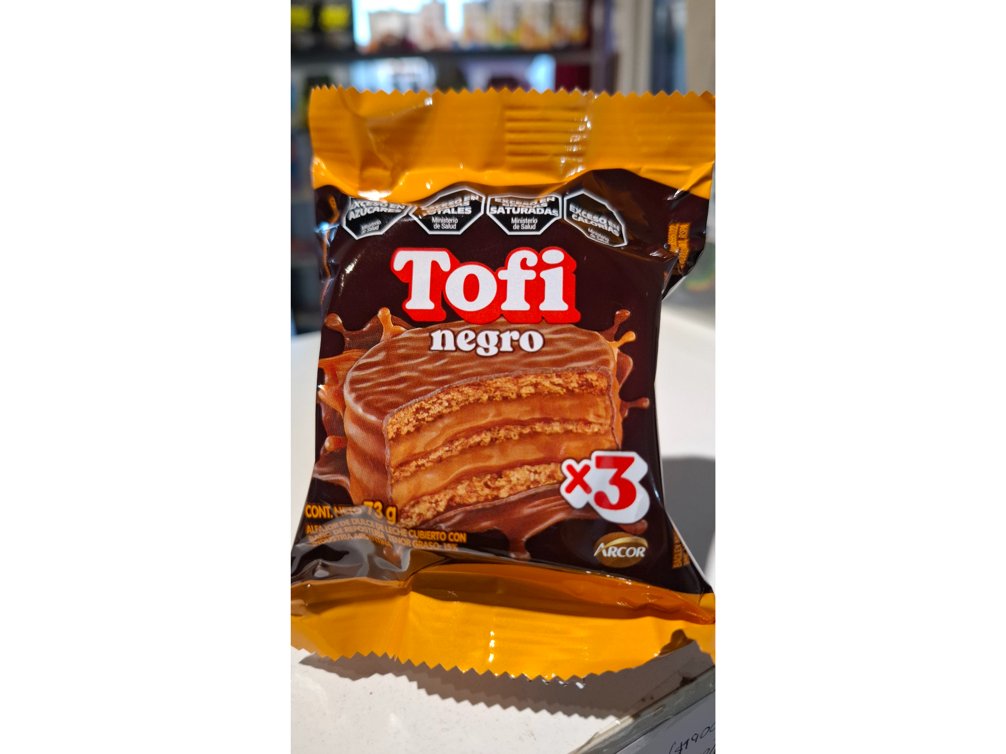Alfajor Tofi Triple Negro 73gr