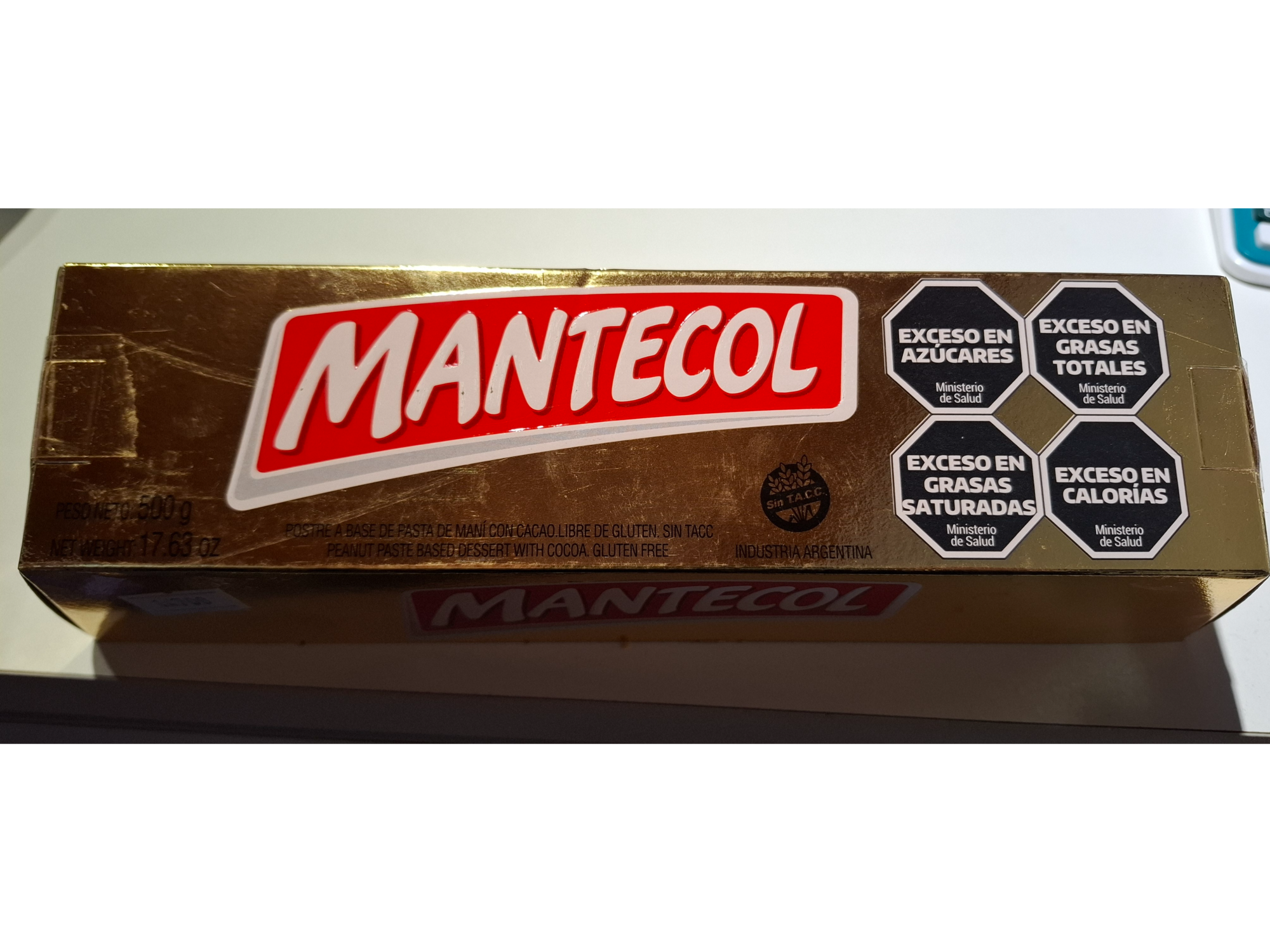 Mantecol Lingote 500gr