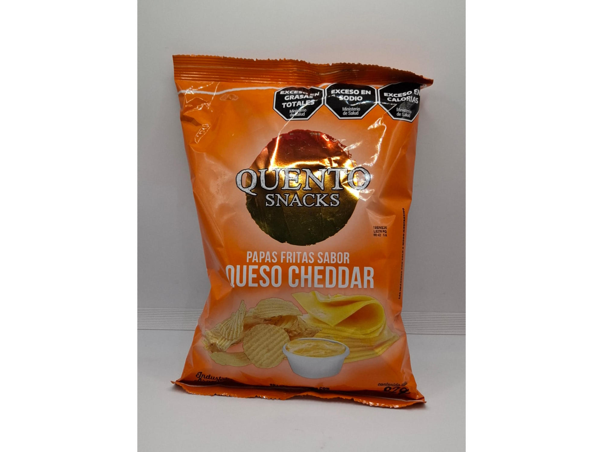 Papas Quento Sabor a Queso cheddar