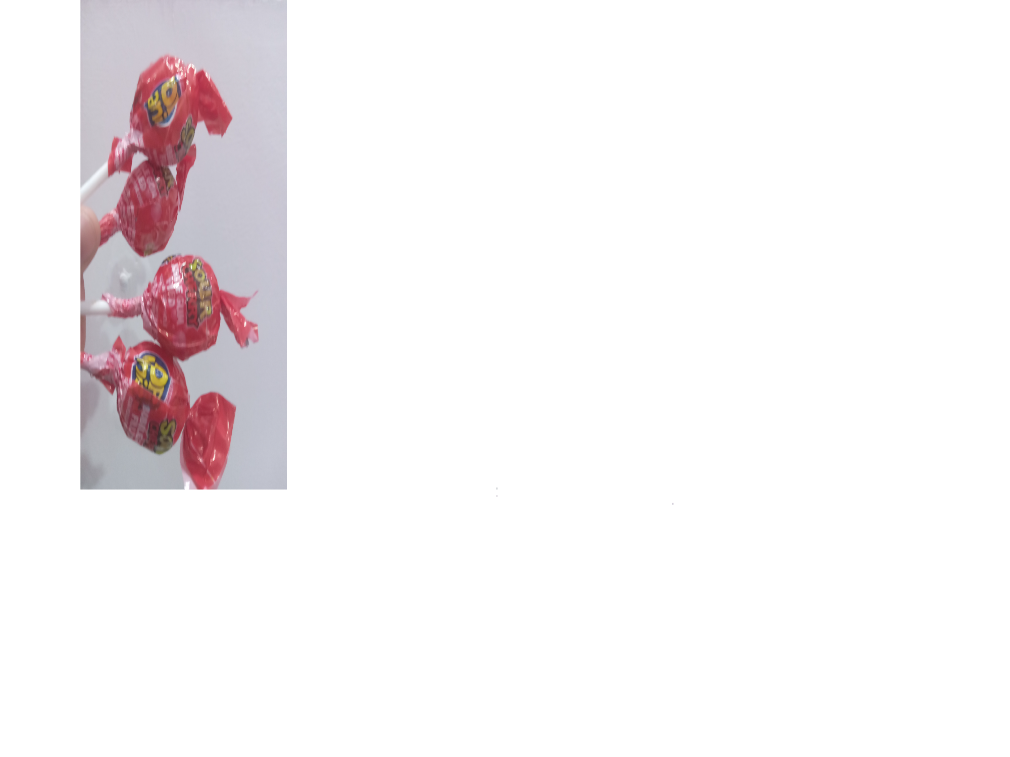 Chupetin pops evolutiin de frutillas