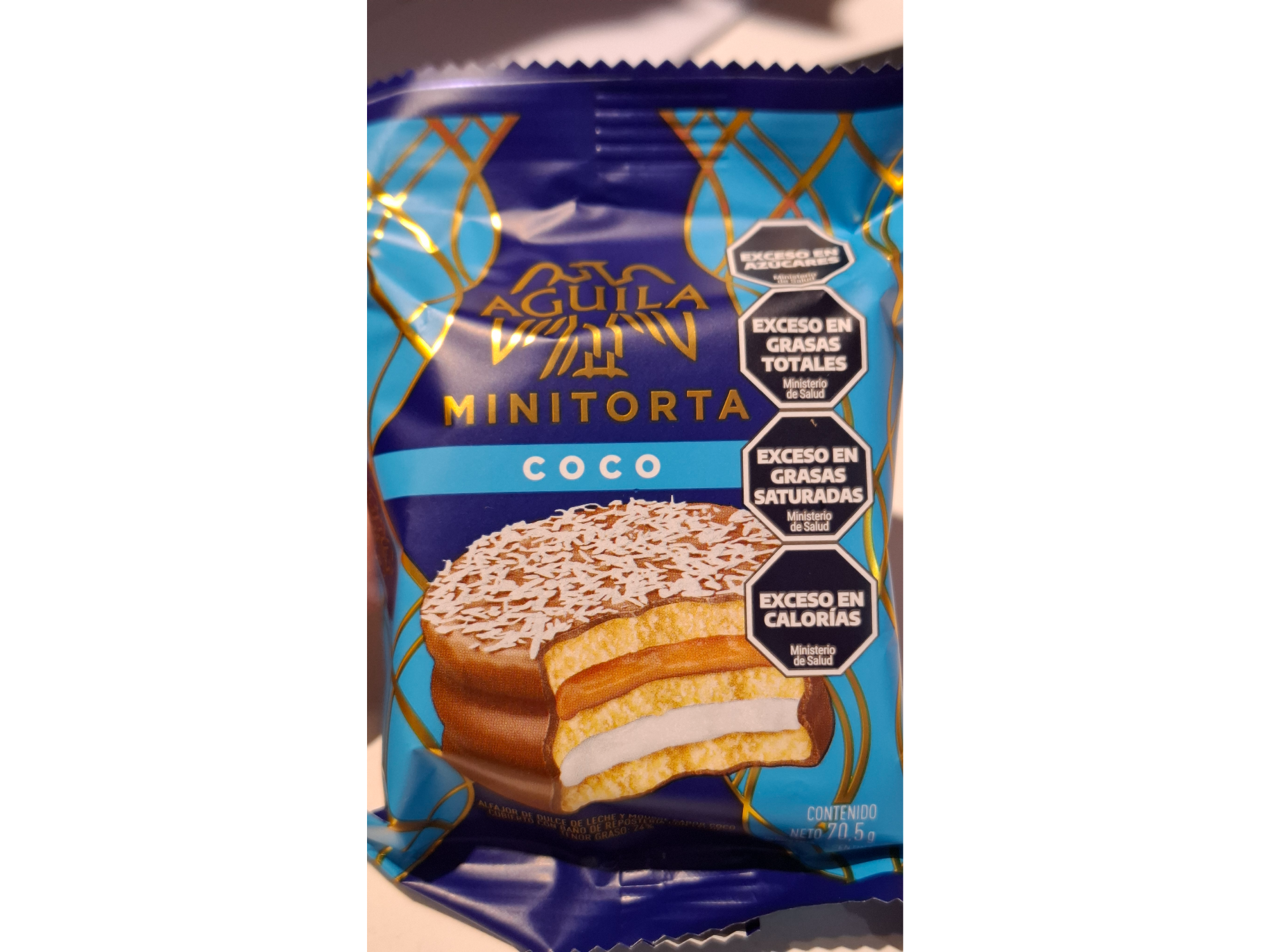 Alfajor Minitorta Coco