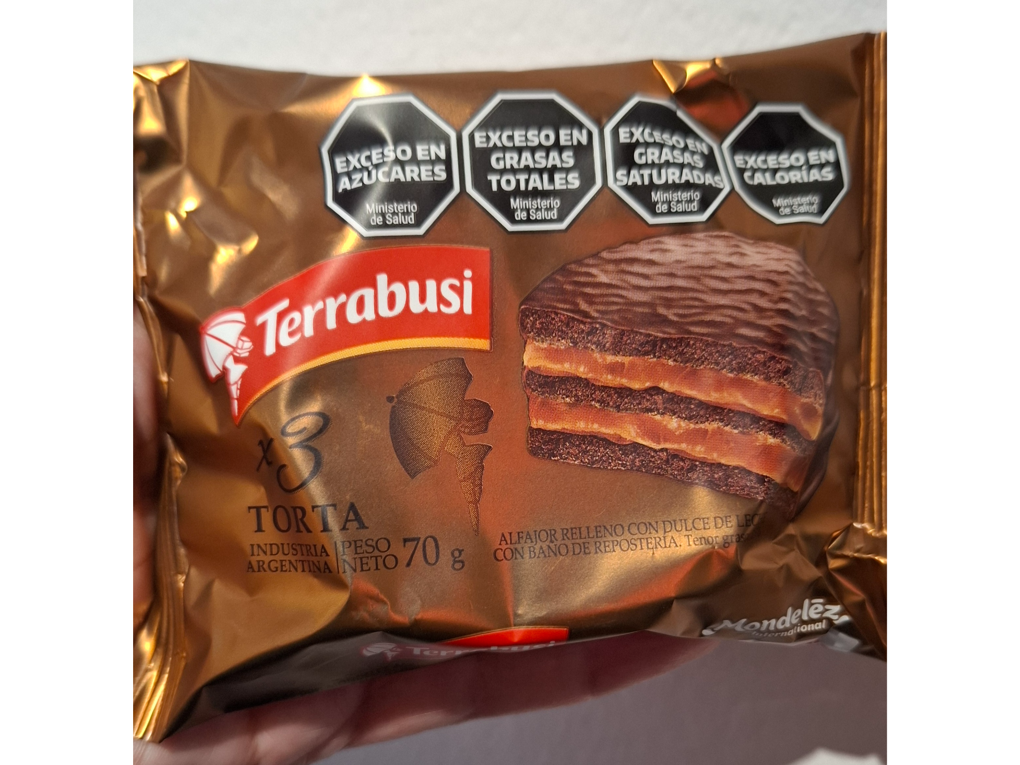 Alfajor Torta Terrabusi