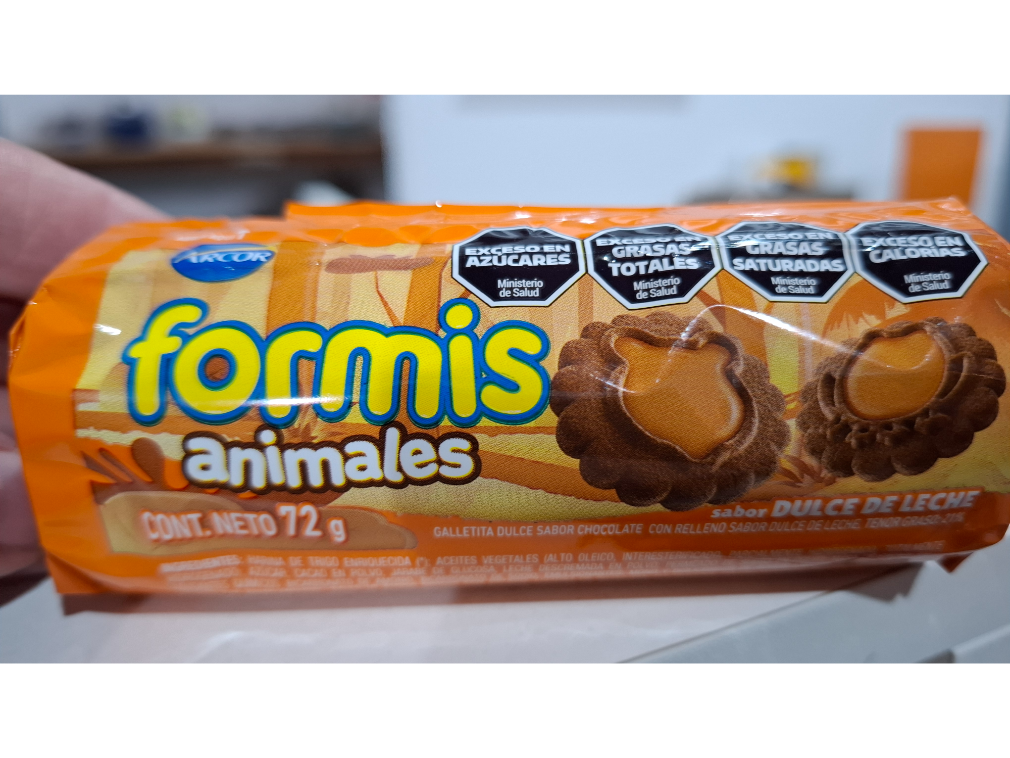 Galletas Rellenas sabor a DDL