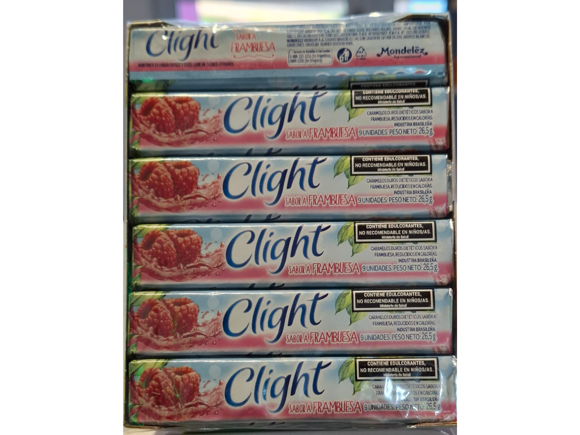 Caramelos Duros Dieteticos Clight sabor Frambuesa