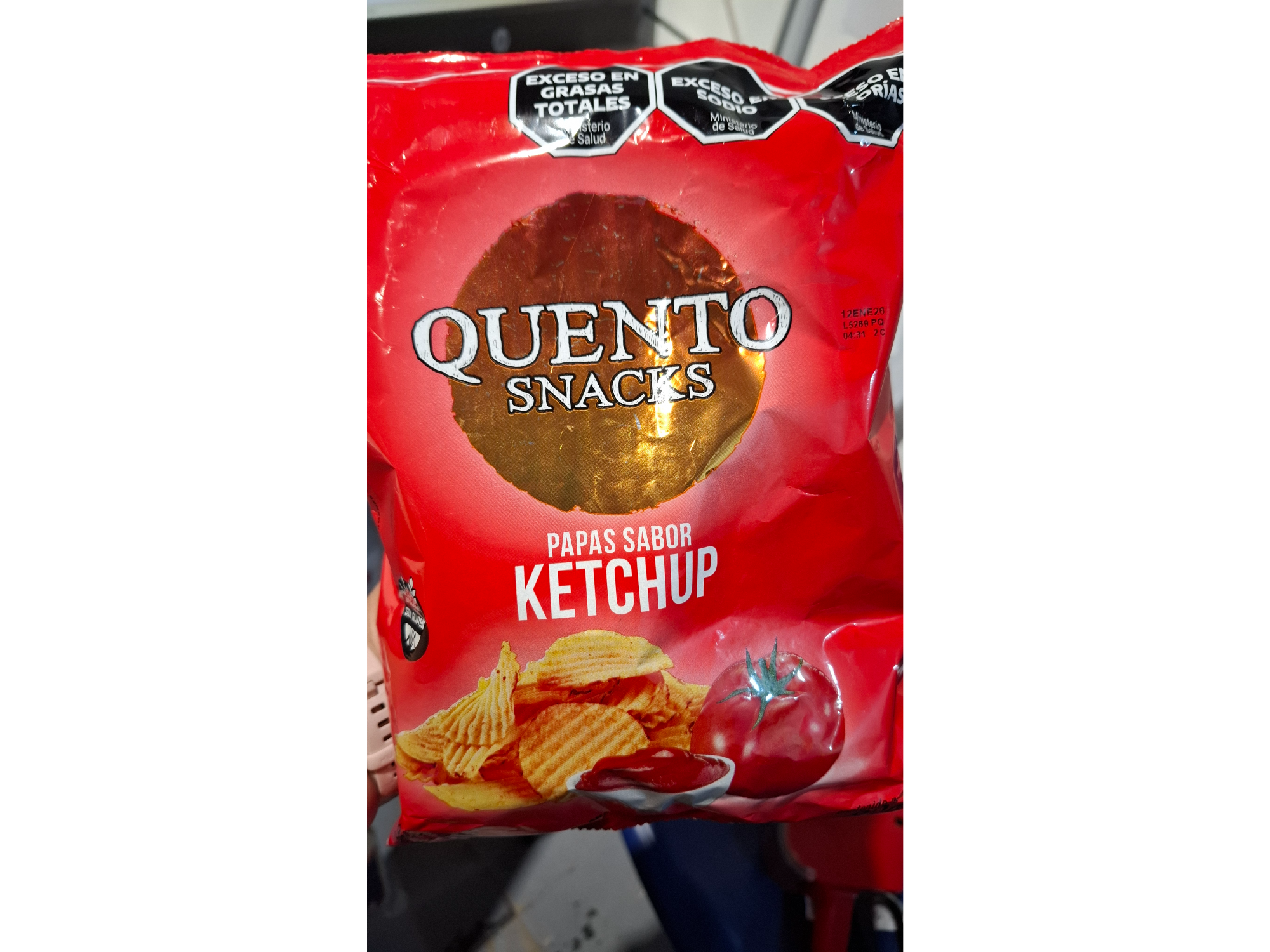 Papas Quento Sabor a Ketchup