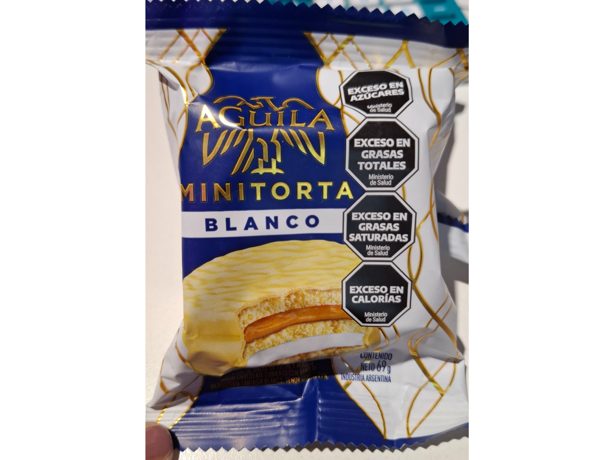 Alfajor Aguila Minitorta Blanco