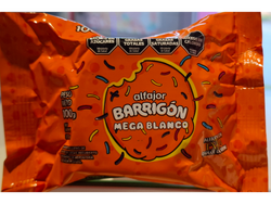 Alfajor Barrigon Mega Blanco 100gr