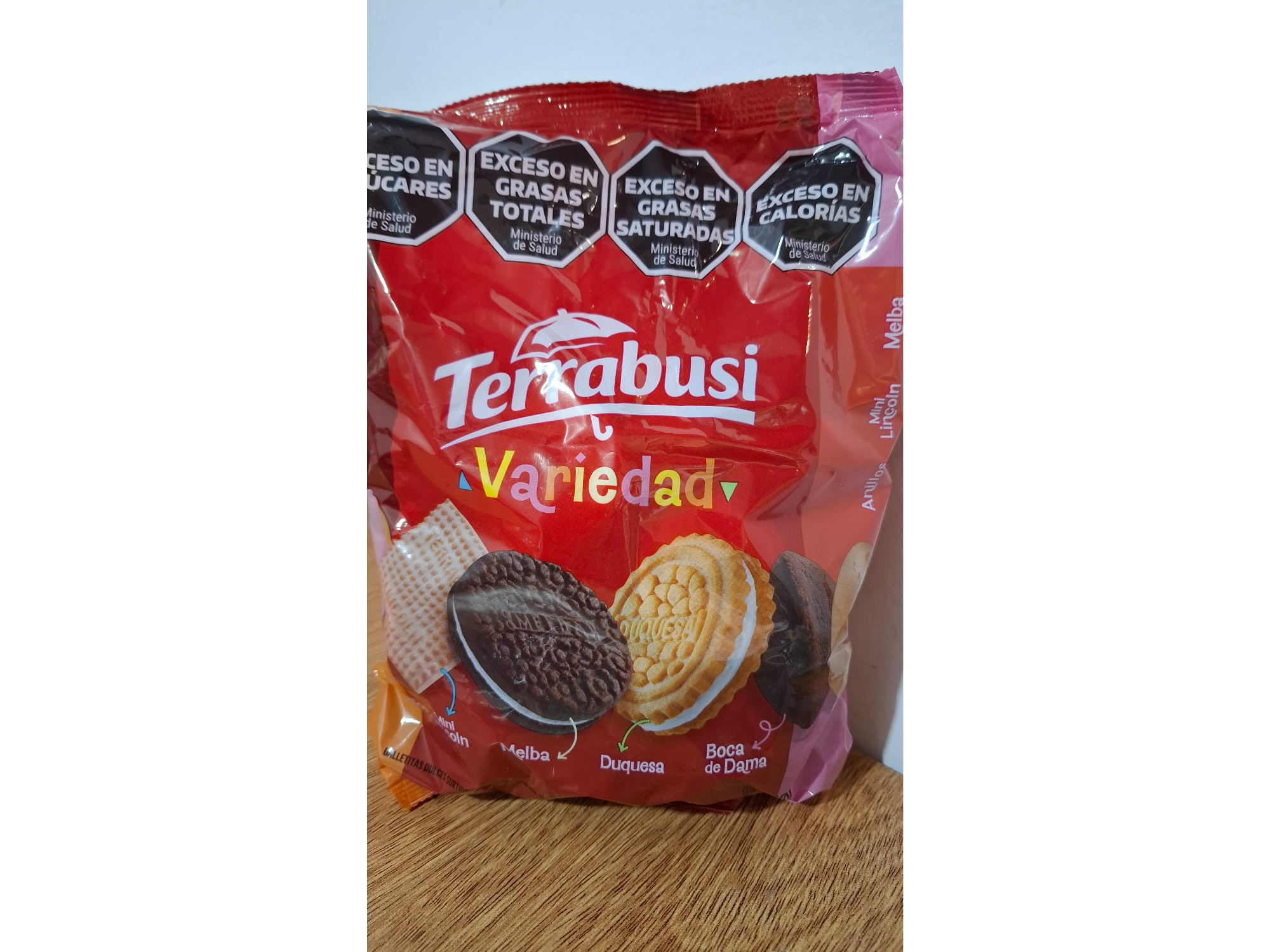 Galletas Variedad Terrabusi 390gr