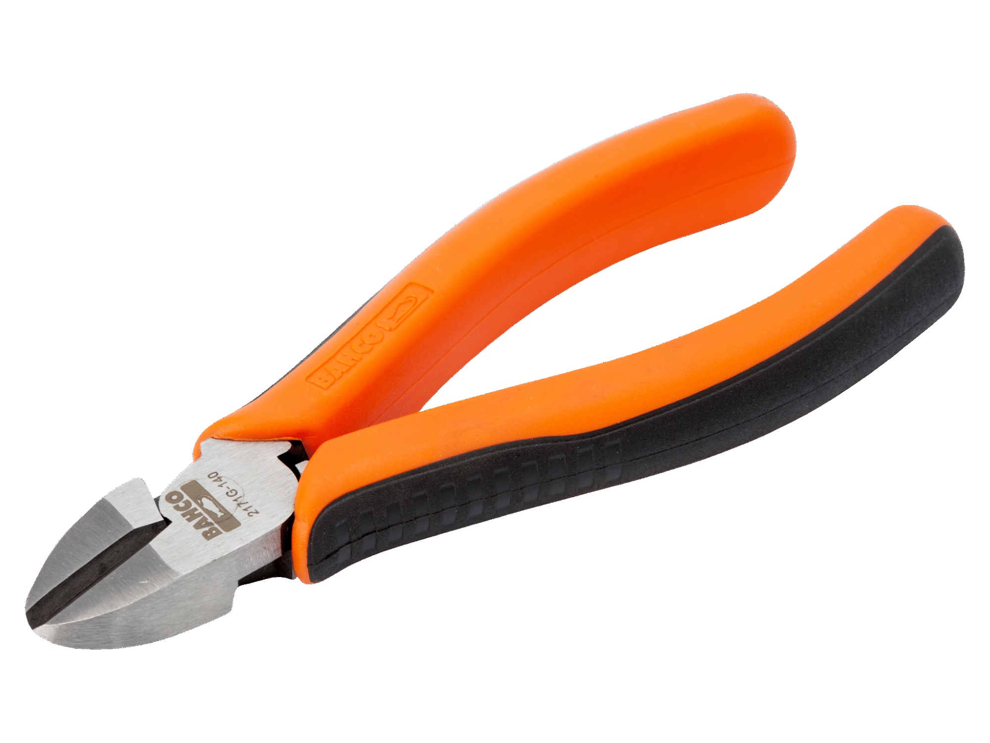 Alicates de corte diagonal con mango bi-componente y acabado pulido  2171G
