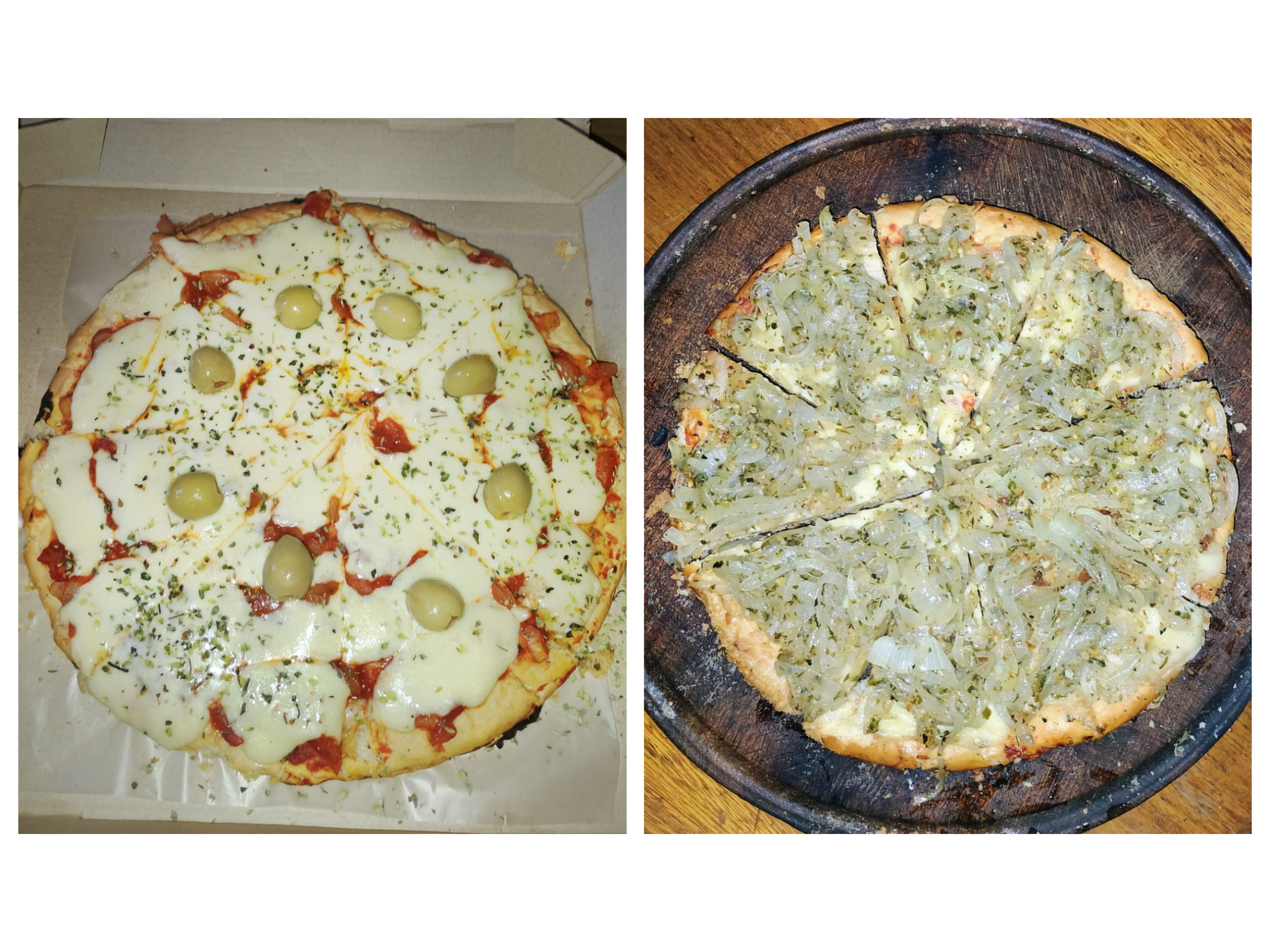 MUZZA + FUGAZZETA + MANAOS