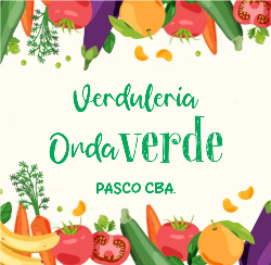 Logo Verduleria onda verde