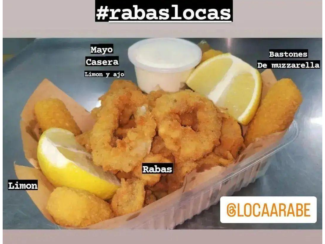 Porción de rabas /entrada para compartir