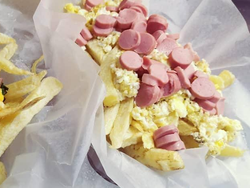 Salchicha y huevo /grande