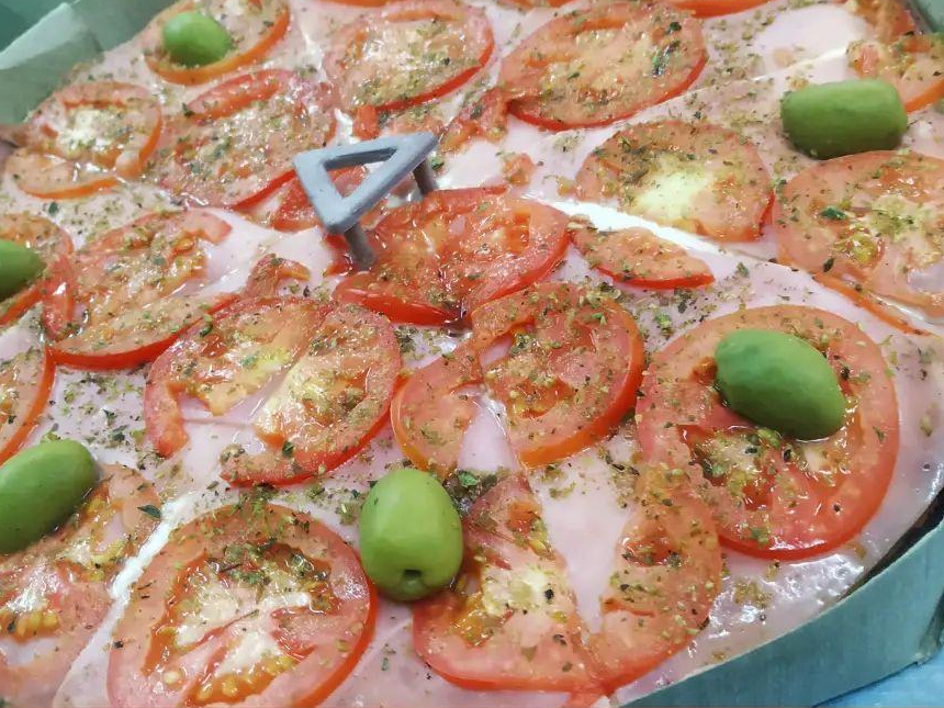 Napolitana con jamon