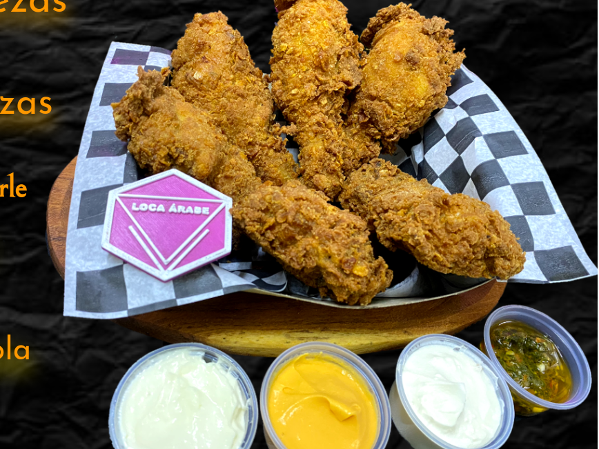 6 piezas de pollo
