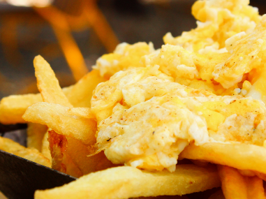 Papas con huevo /grande