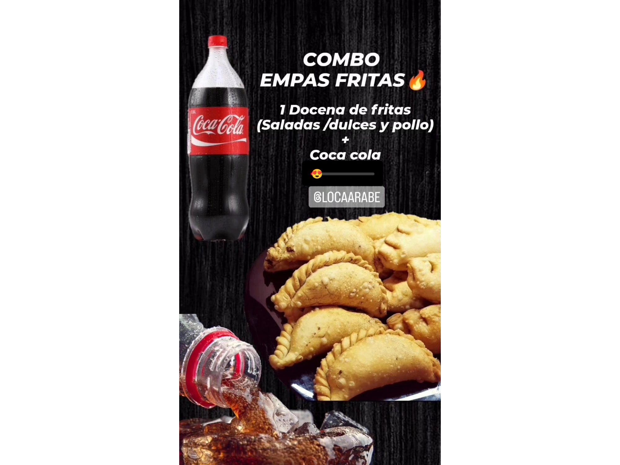Fritas + coca 🤤