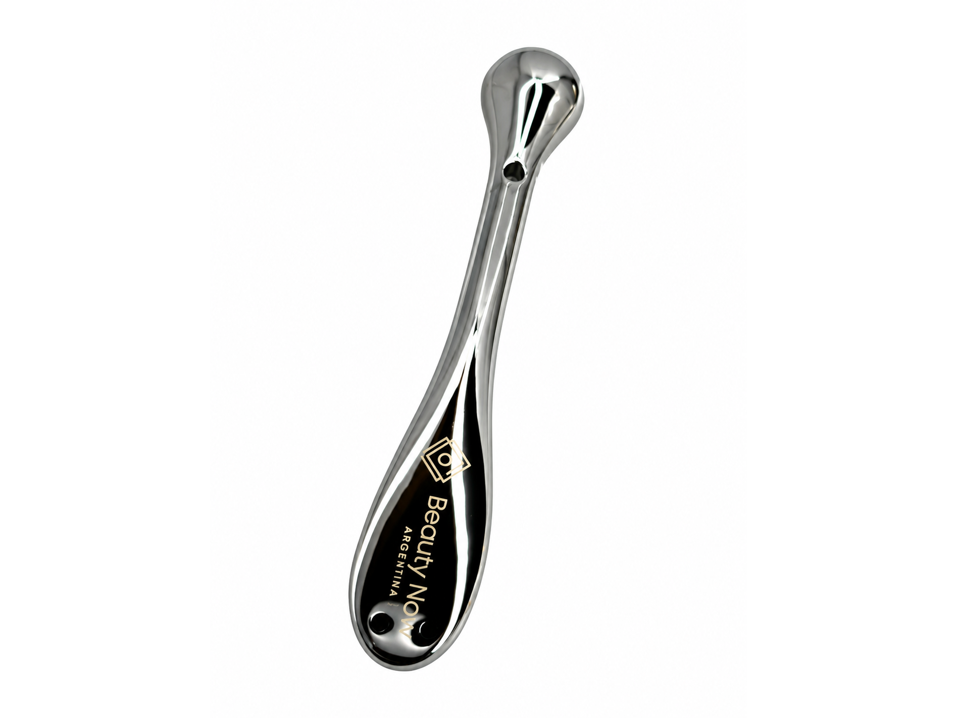 Masajeador para contorno de ojos con aplicador metal