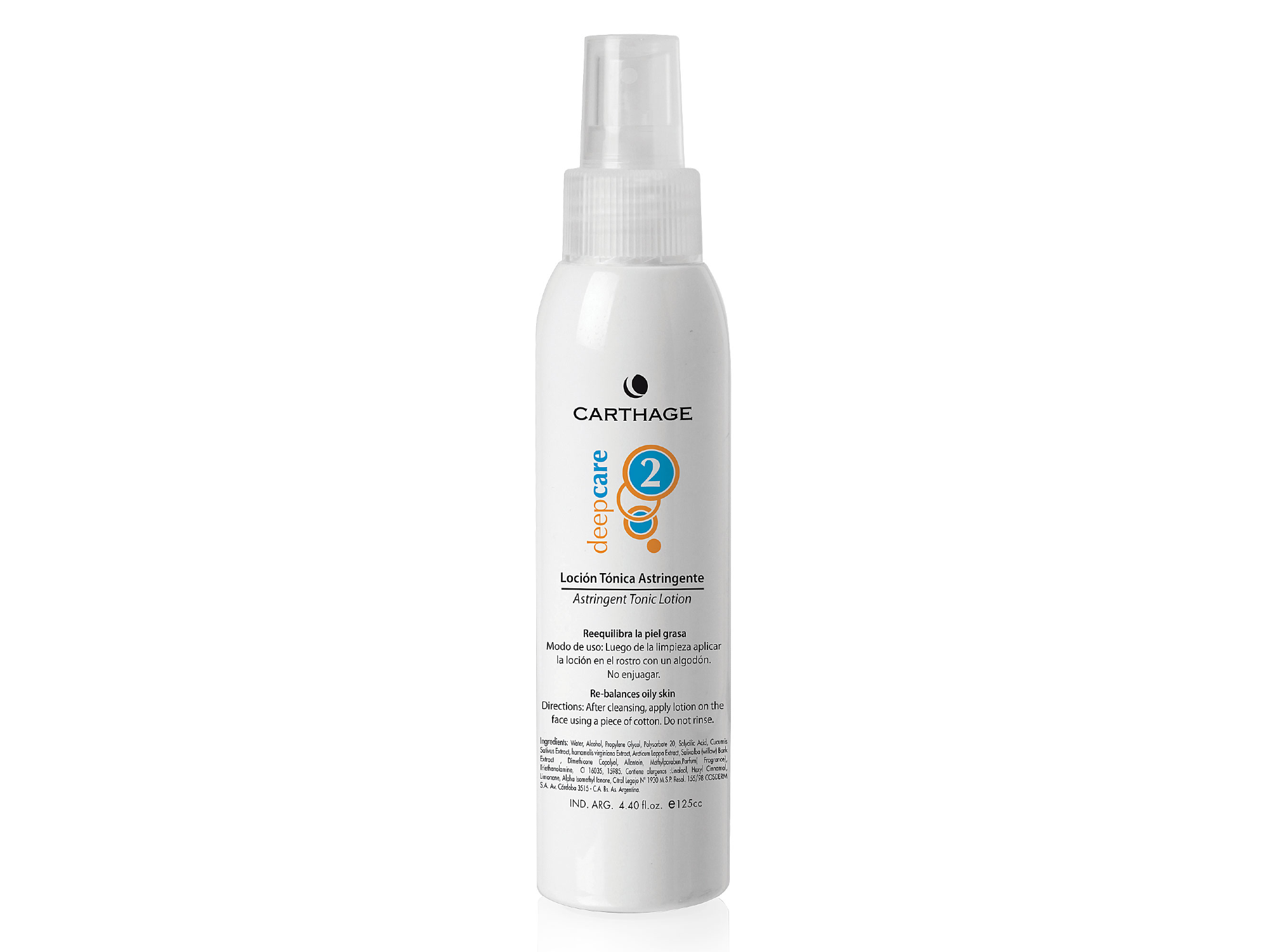 Loción Tónica Astringente 125cc