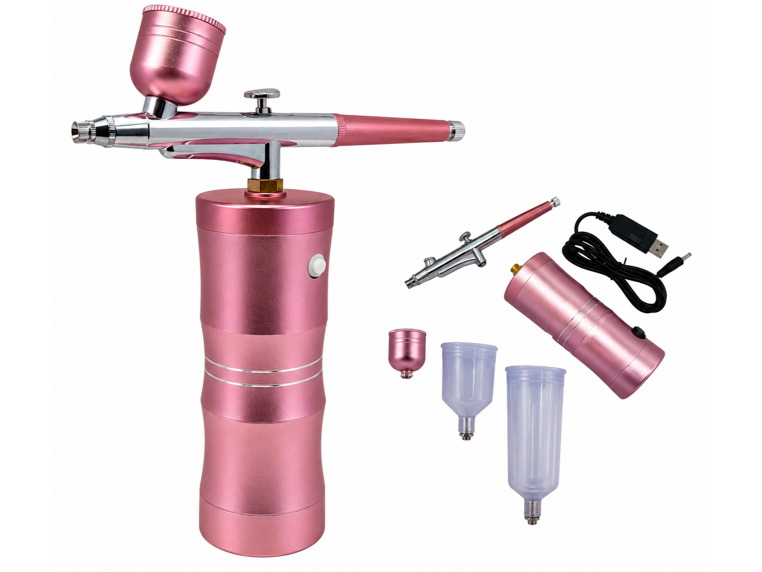 Aerógrafo para oxigenoterapia