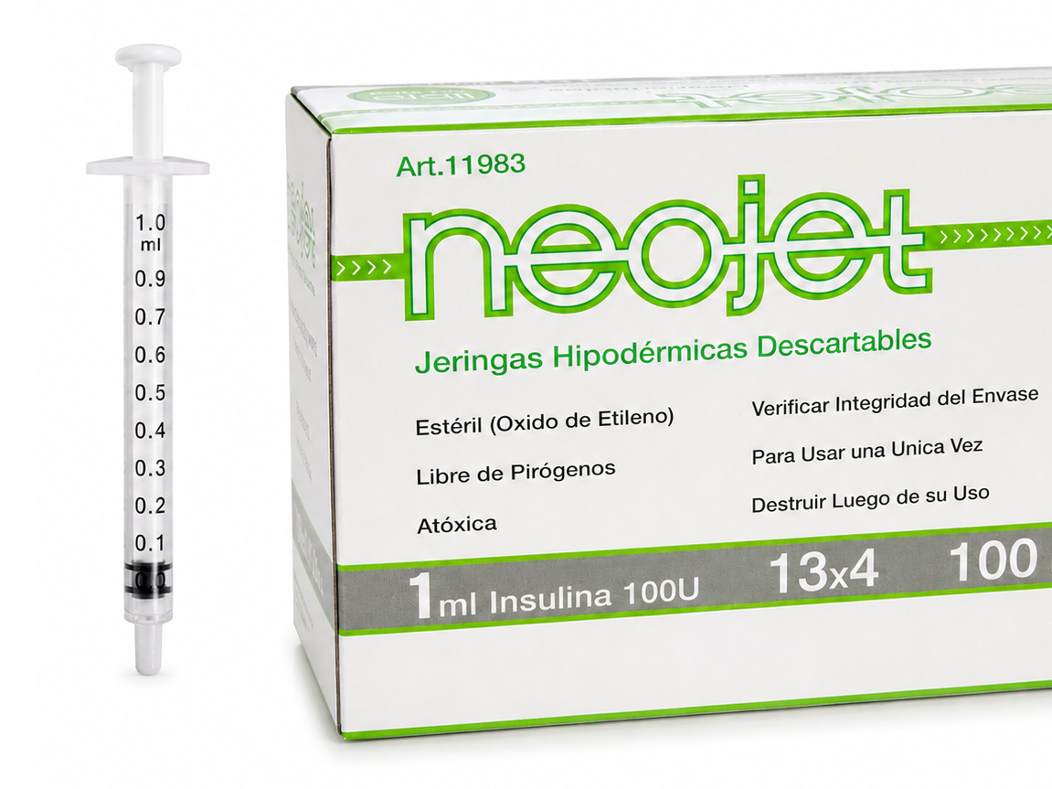 Jeringas de 1ml