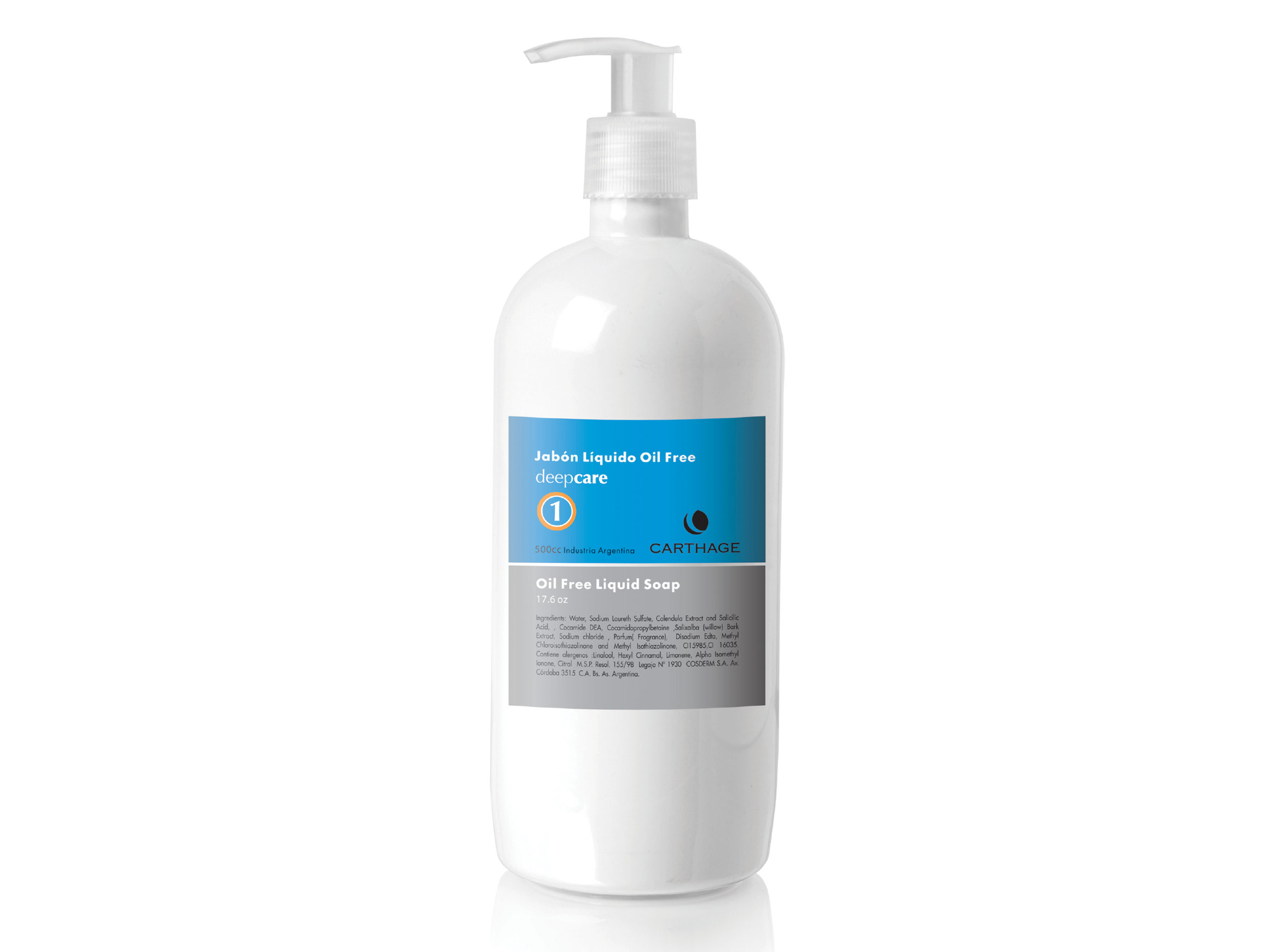Jabón Líquido Oil Free 500cc