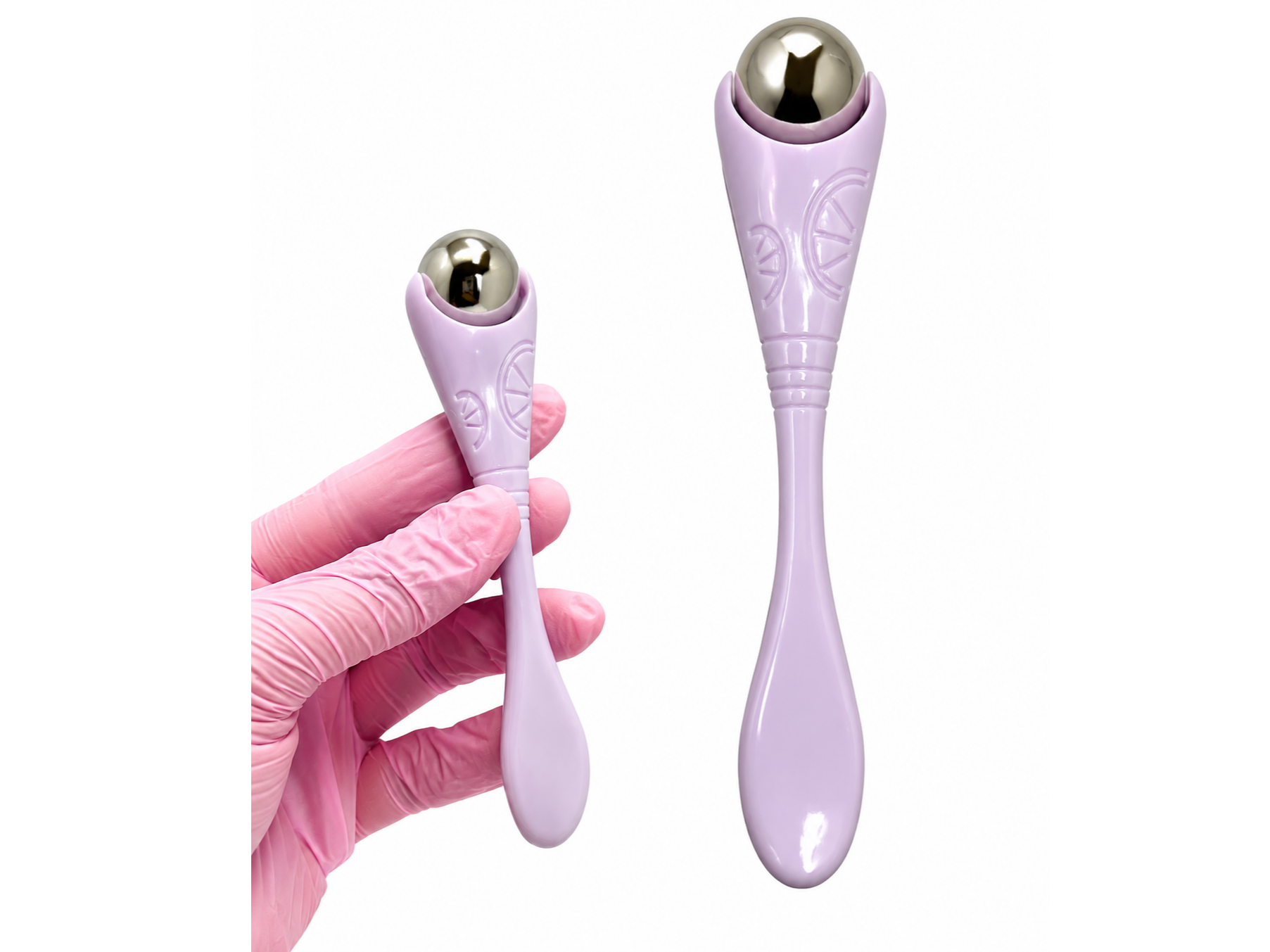 Masajeador roller para contorno de ojos