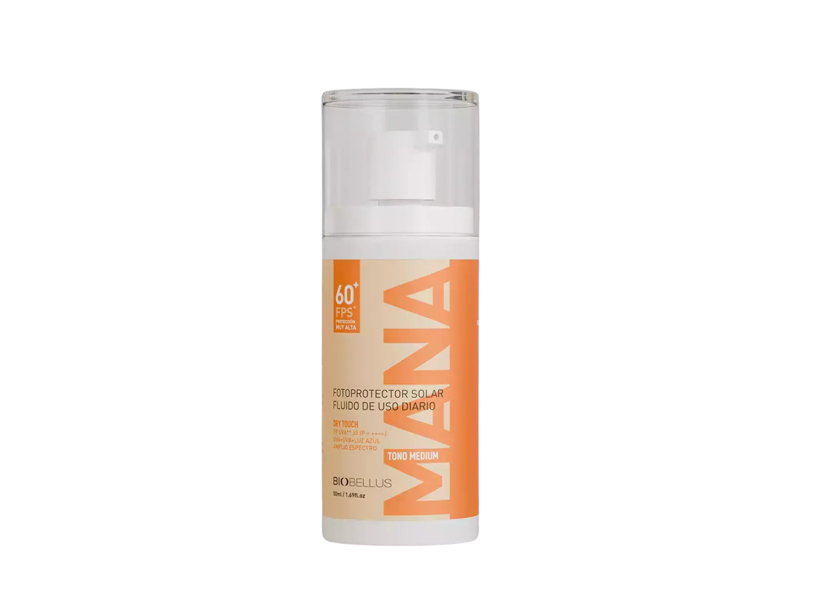 Protector solar Mana Tono Medium FPS 60 x50ml