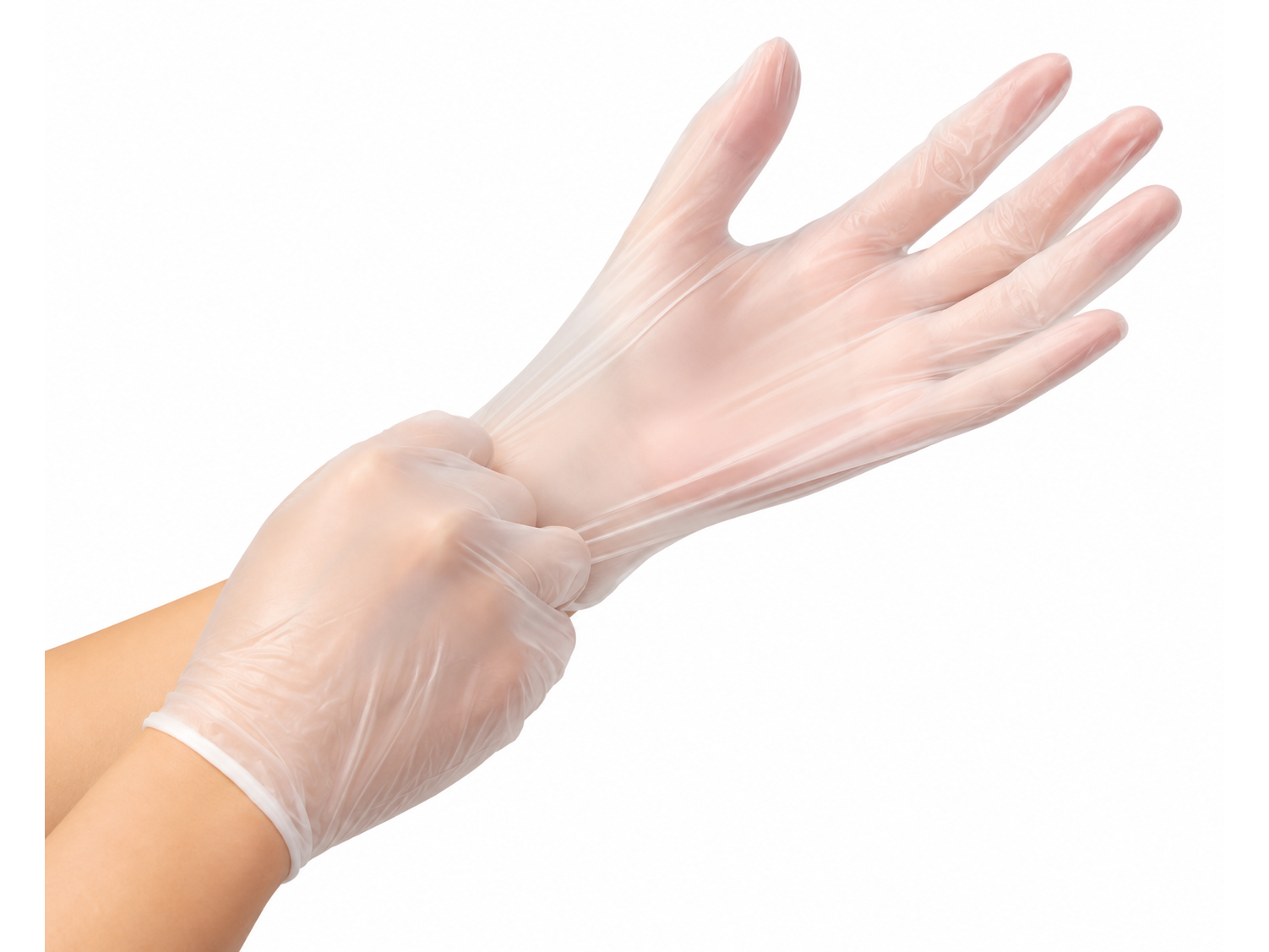 Guantes de Vinilo x 100u