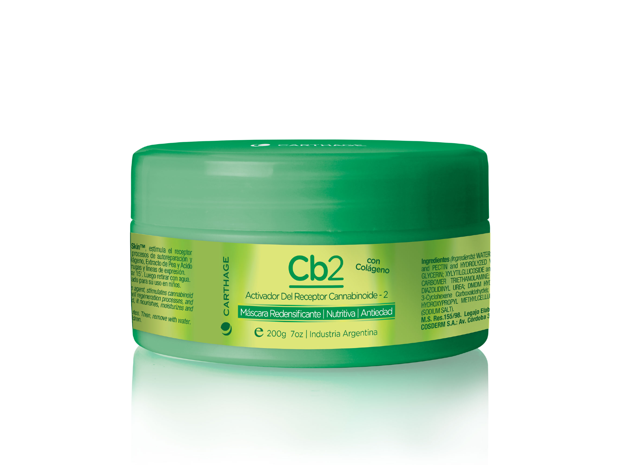 CB2 - Máscara Redensificante, Nutritiva y Antiedad con Colágeno 200g
