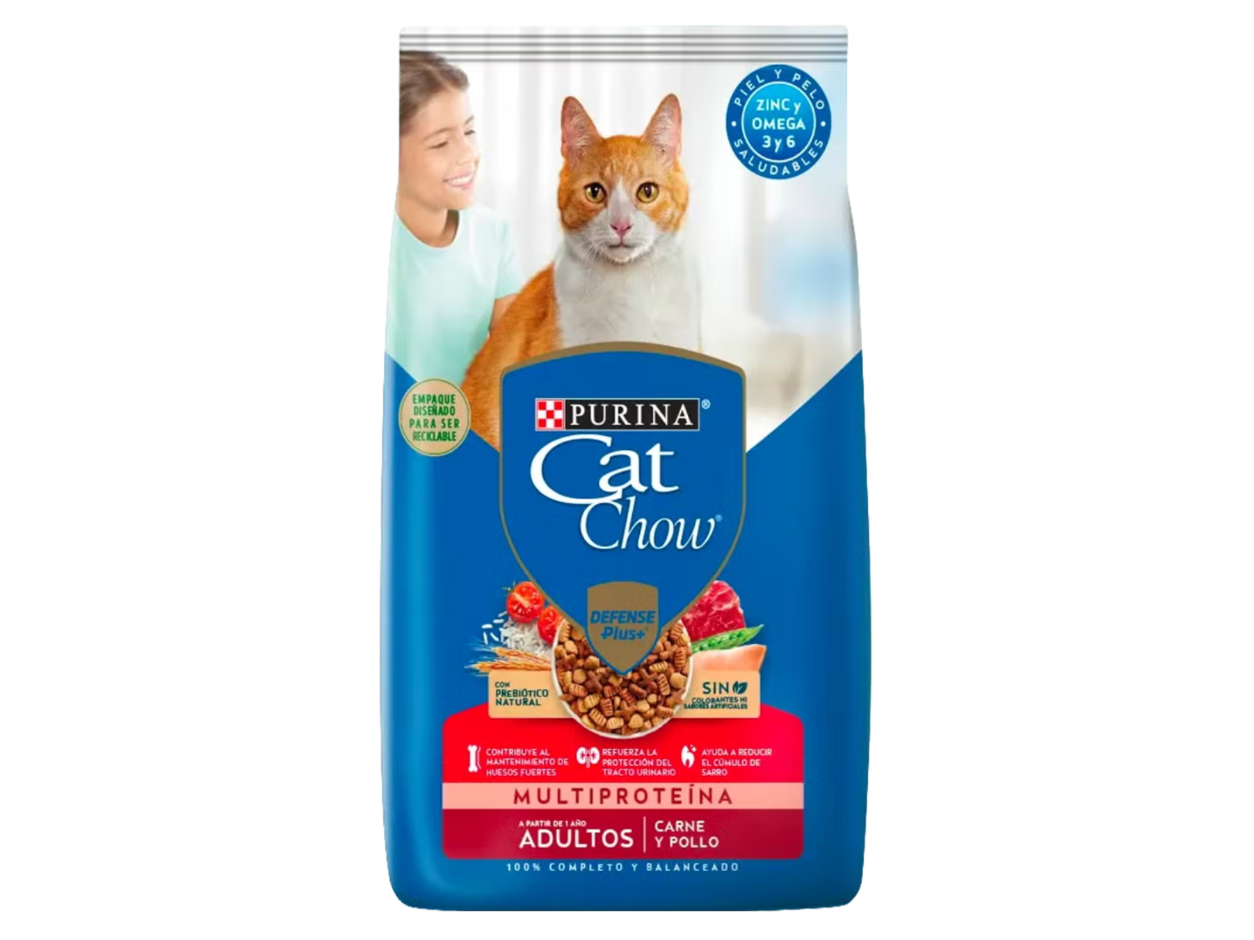 CAT CHOW Adulto Carne y Pollo