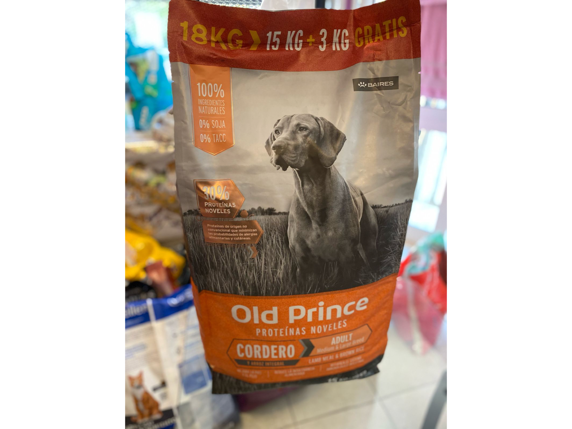 OLD PRINCE NOVEL Adulto Cordero