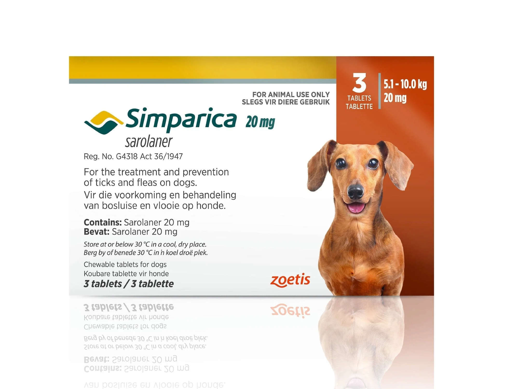 SIMPARICA De 5 a 10 Kg