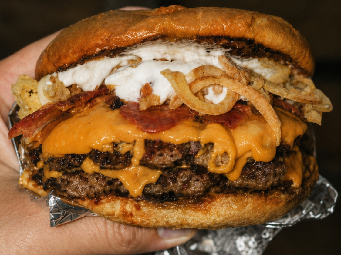 Burger crispy simple