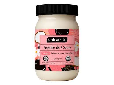 Aceite de coco ENTRENUTS virgen