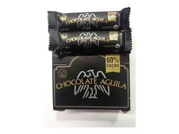 Chocolatinas 60% cacao AGUILA 10g