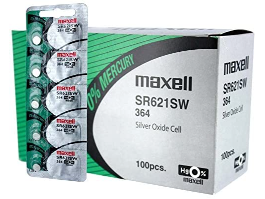 Maxell 364 oxido de Plata