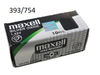 Maxell 393/754 Pila Oxido de Plata