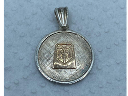 Medalla de plata con logo profesión Contador