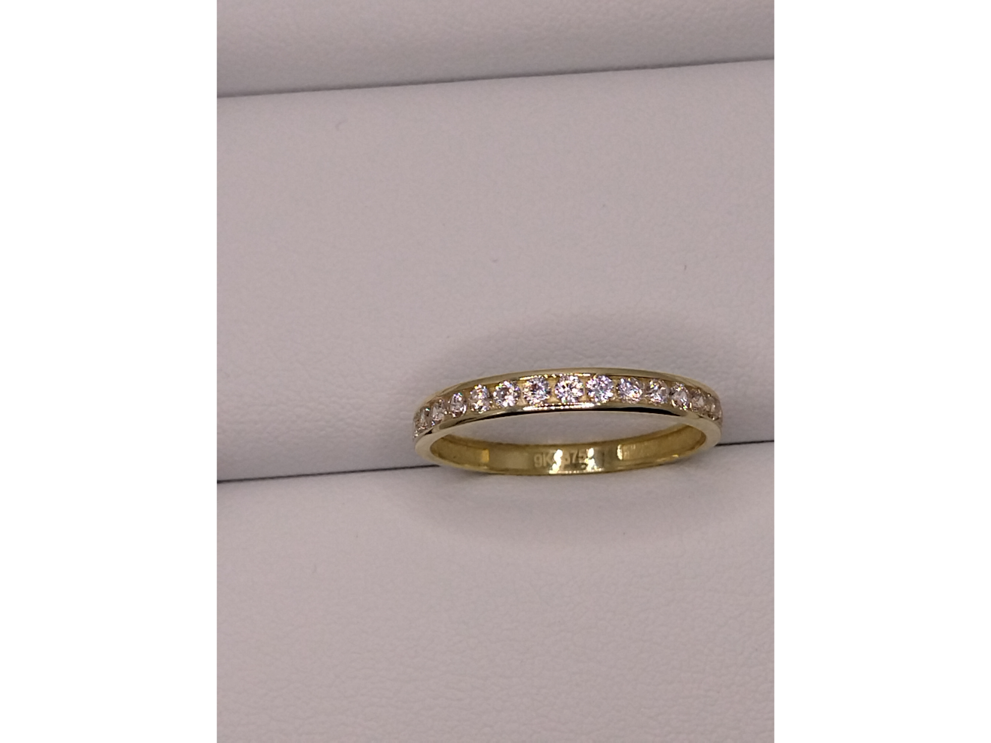 Anillo Cintillo oro 10k Italiano