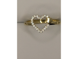 Anillo cintillo oro 10k Italiano