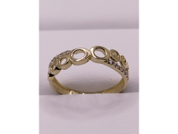 Anillo cintillo oro 10k Italiano
