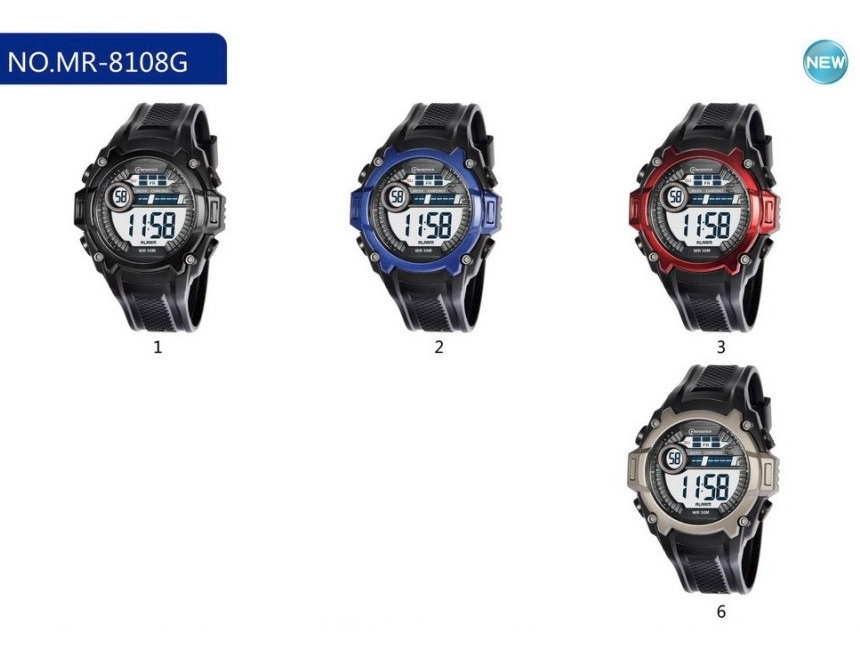 RELOJ DIGITAL  MINGRUI HOMBRE 8108 G