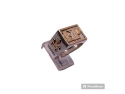 ANILLO SELLO 12X16 COMPLE INICIALES, MARCO Y APLIQUES
